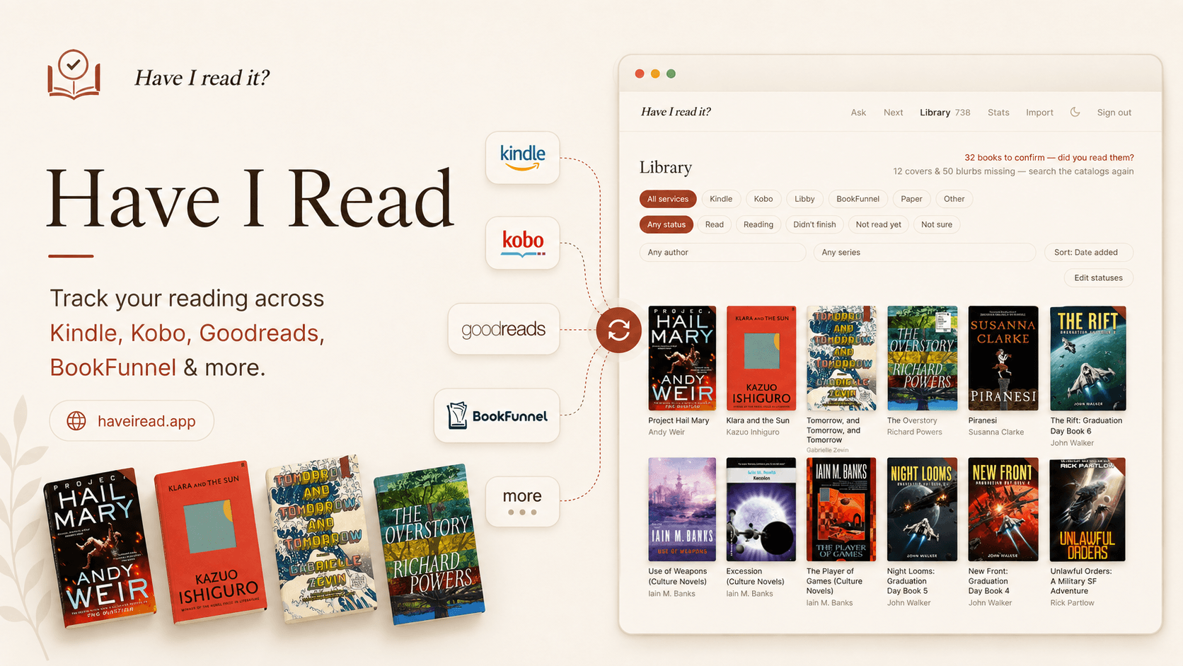 HaveIRead: A Calm Little App That Answers One Question About Your Books