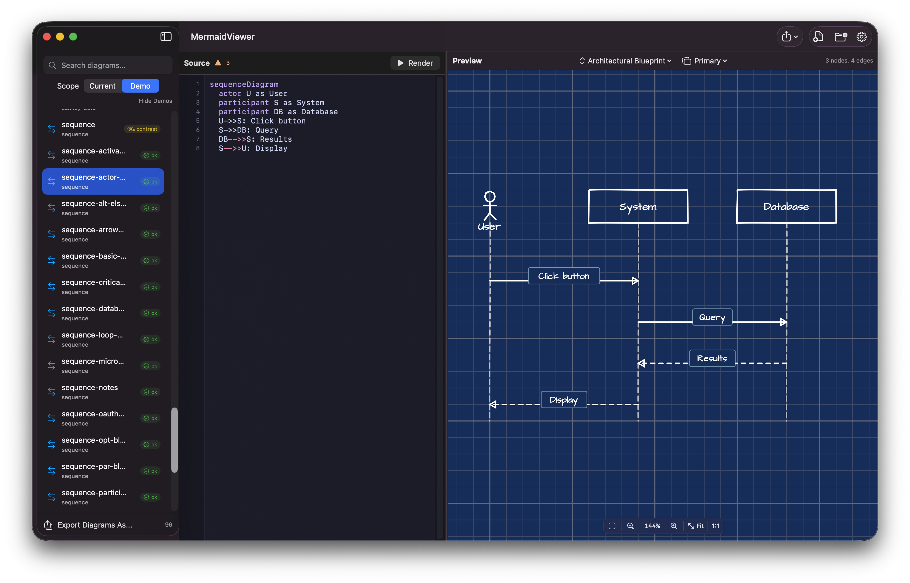 MermaidViewer 1.5: Themes, Seventeen Diagram Types, and Teaching AI to See Differences