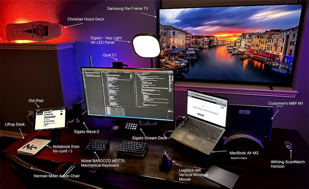 My computer desk